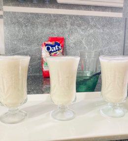 oats milkshake